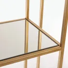 Librería independiente con estantes de acero y vidrio de diseño elegante - Noralea viadurini