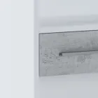 Librería de madera revestida de melamina en varios tamaños - estaño viadurini