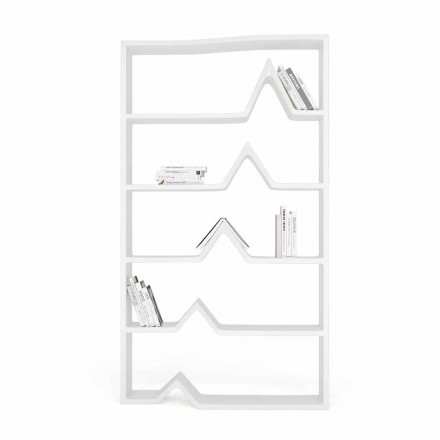 Moderna librería de Darwin hecha a mano desde el suelo. viadurini