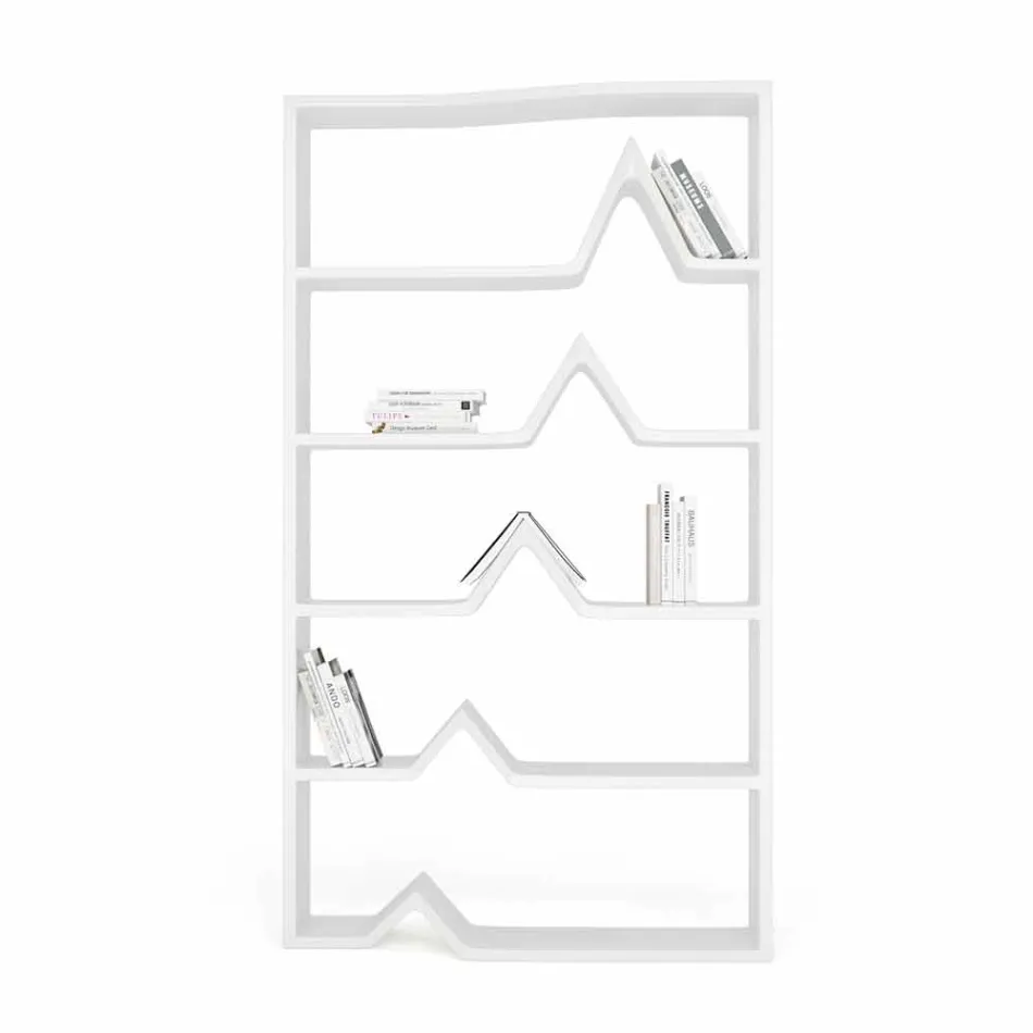 Moderna librería de Darwin hecha a mano desde el suelo. viadurini