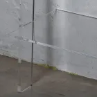 Librería para salón en cristal acrílico transparente 2 tamaños - Parotta viadurini