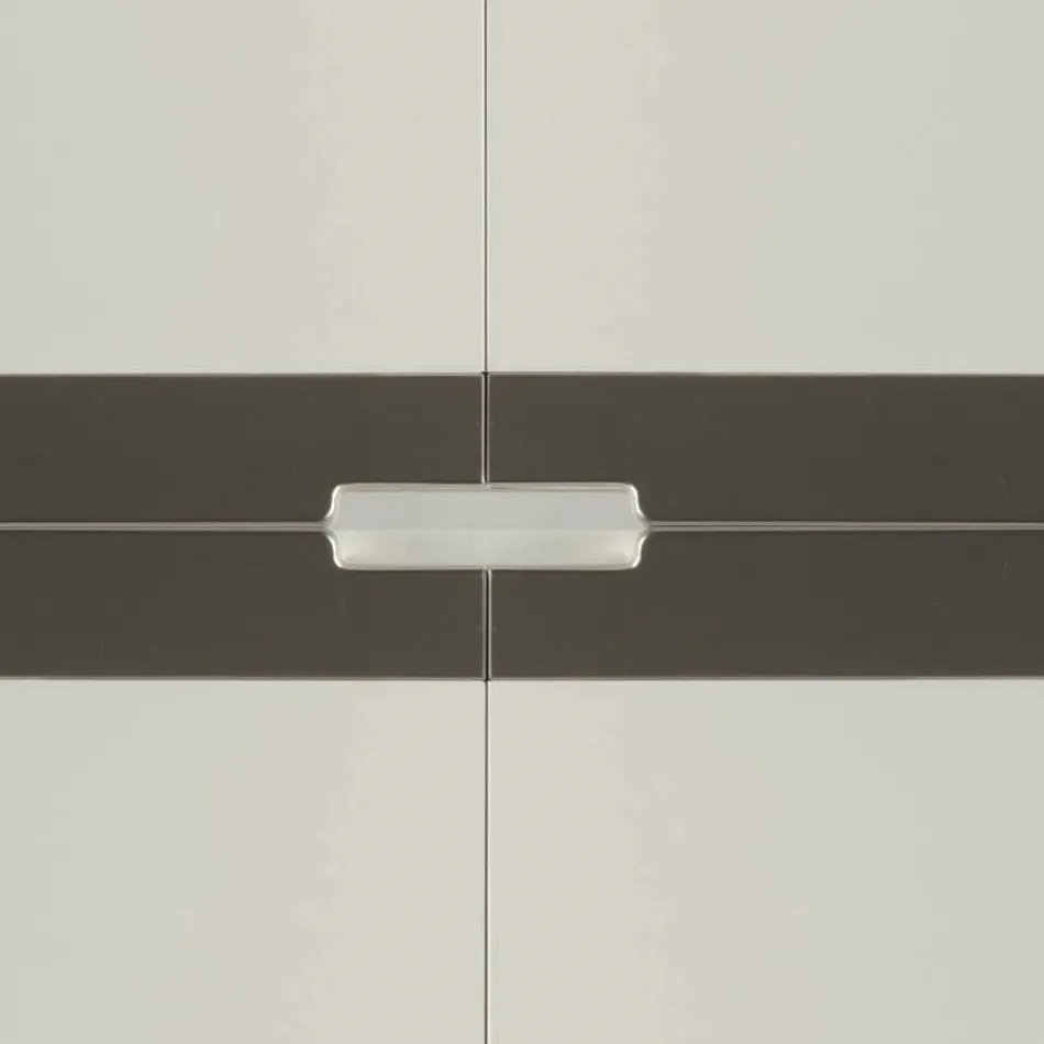 Aparador de salón en Mdf y soporte de 4 patas Made in Italy - Teresina viadurini