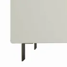 Aparador de salón en Mdf y soporte de 4 patas Made in Italy - Teresina viadurini