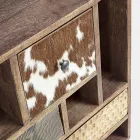 Aparador étnico en madera de mango reciclada y acacia Homemotion - Auriel viadurini