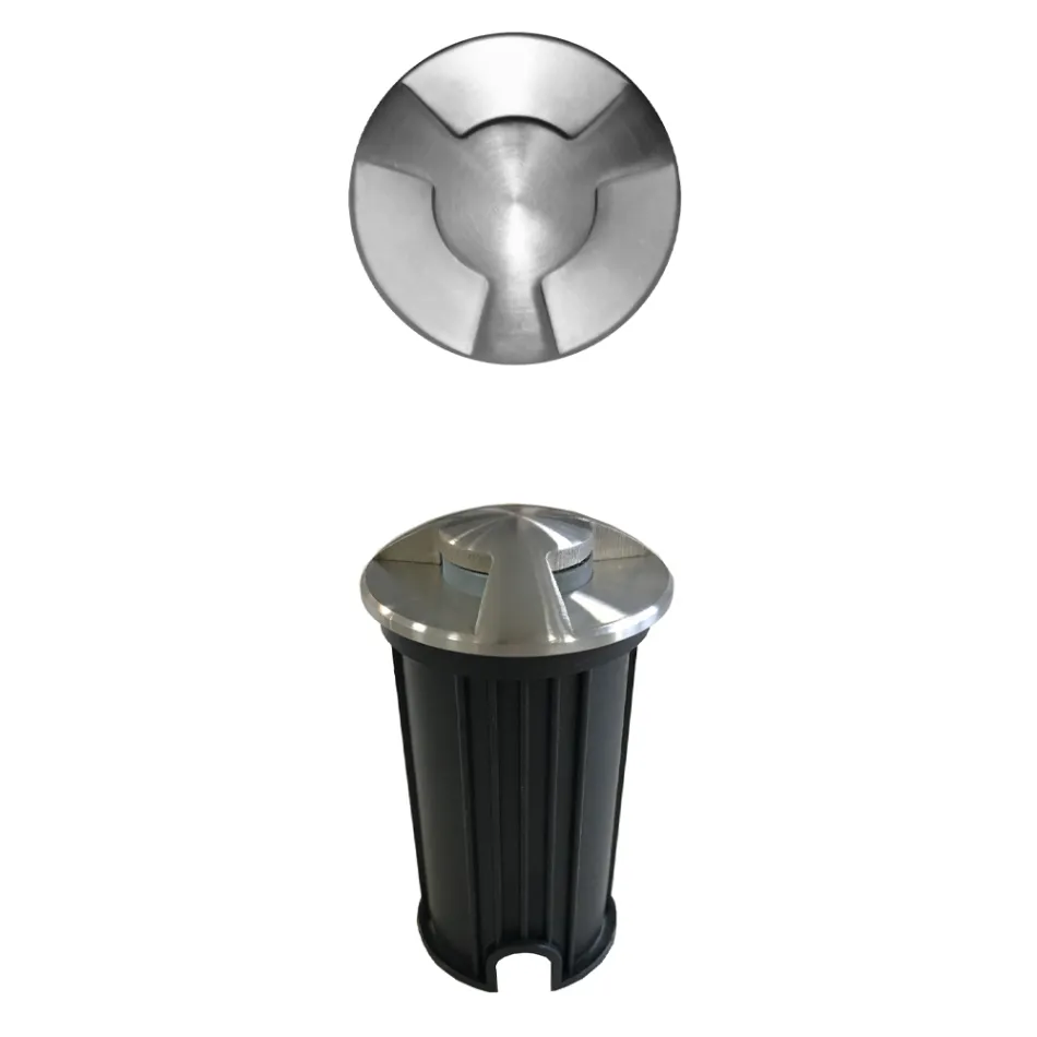 Marcador Led Exterior Empotrable Acero Inoxidable 2W 4 Piezas - Elisir viadurini