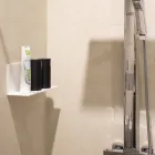 Estante de pared de Corian blanco L 35 o L 60 cm Calidad Made in Italy - Elono viadurini