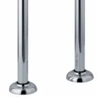 Mezclador de columna para bañera con ducha en latón Made in Italy - Shelly viadurini