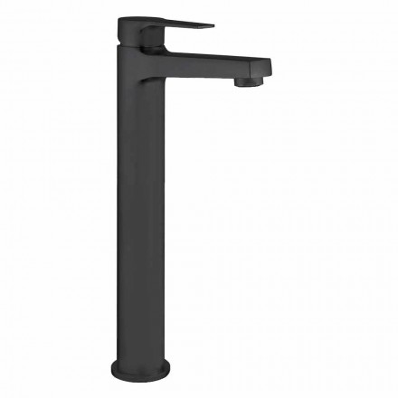 Mezclador de lavabo alto de latón sin desagüe Made in Italy - Sindra viadurini