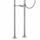 Mezclador de suelo clásico para bañera Made in Italy Latón - Omidio viadurini