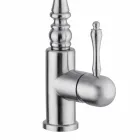 Mezclador de fregadero de cocina clásico de acero inoxidable Made in Italy - Regalo viadurini