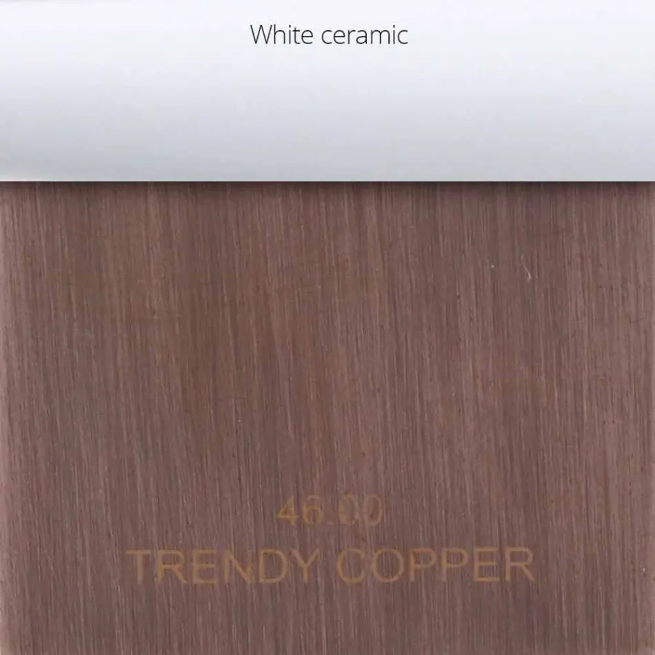 Mezclador clásico para bañera de suelo en latón Made in Italy - Panico viadurini