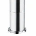 Mezclador de lavabo de baño de latón cromado sin desagüe Made in Italy - Ermia viadurini