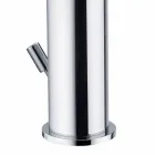 Mezclador de lavabo con caño 200 mm Distancia al centro en latón Made in Italy - Liro viadurini