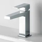 Mezclador de lavabo de baño moderno sin desagüe Made in Italy - Galla viadurini