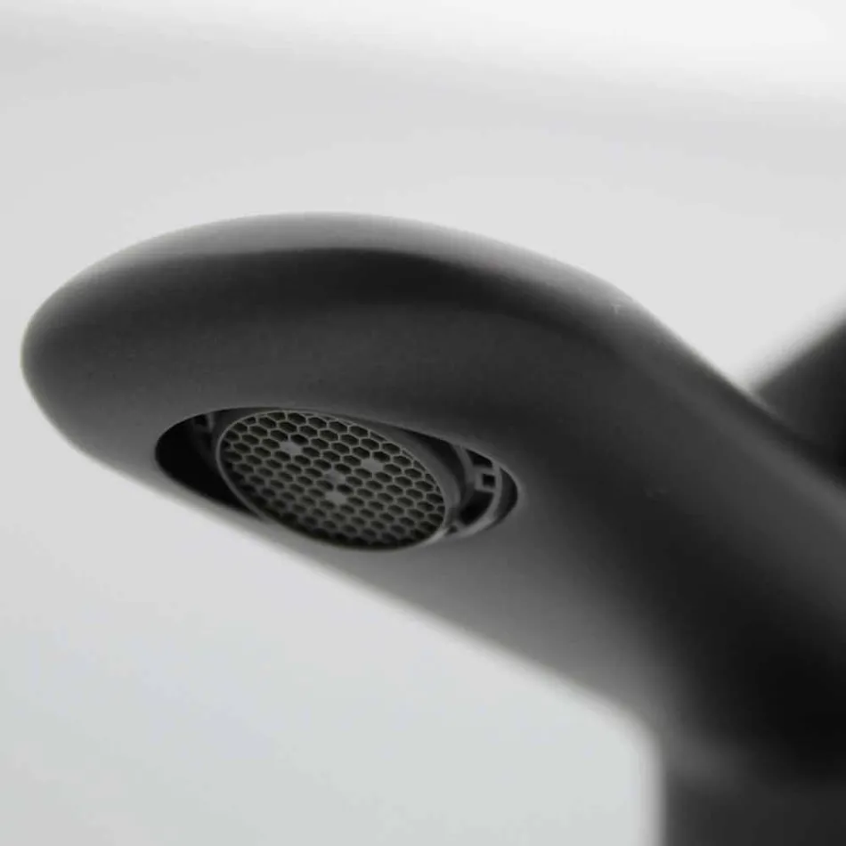 Mezclador de lavabo de diseño en cromo o latón coloreado Made in Italy - Dainamo viadurini