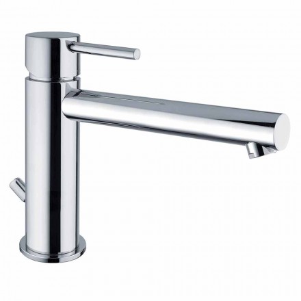 Mezclador de lavabo de latón con caño 170 mm distancia entre ejes Made in Italy - Ermia viadurini