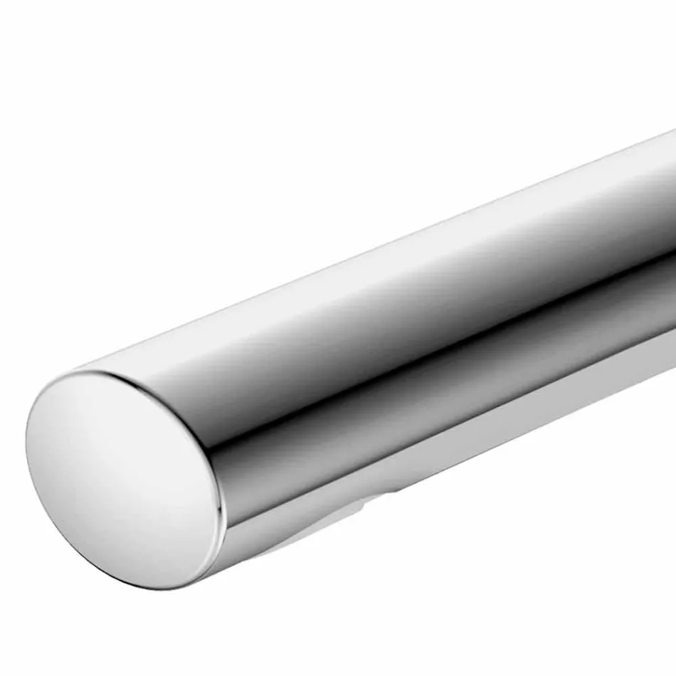 Mezclador monomando moderno para lavabo sin desagüe metálico - Pinto viadurini