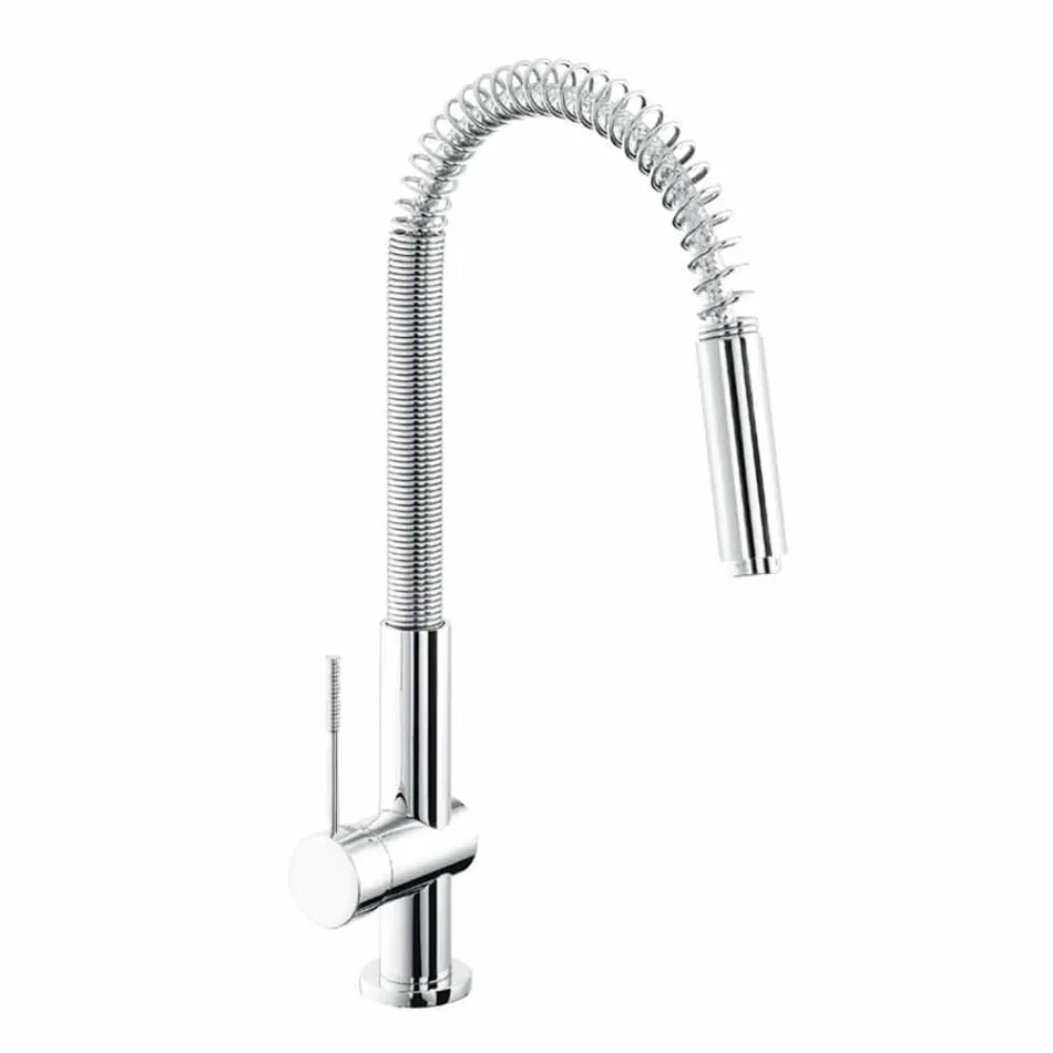 Mezclador monomando para lavabo de cocina Made in Italy Design - Bonsu viadurini