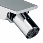 Mezclador de bidé con desagüe acabado cromado Made in Italy - Galla viadurini