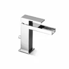 Mezclador de lavabo de baño con desagüe de latón Made in Italy - Bibo viadurini