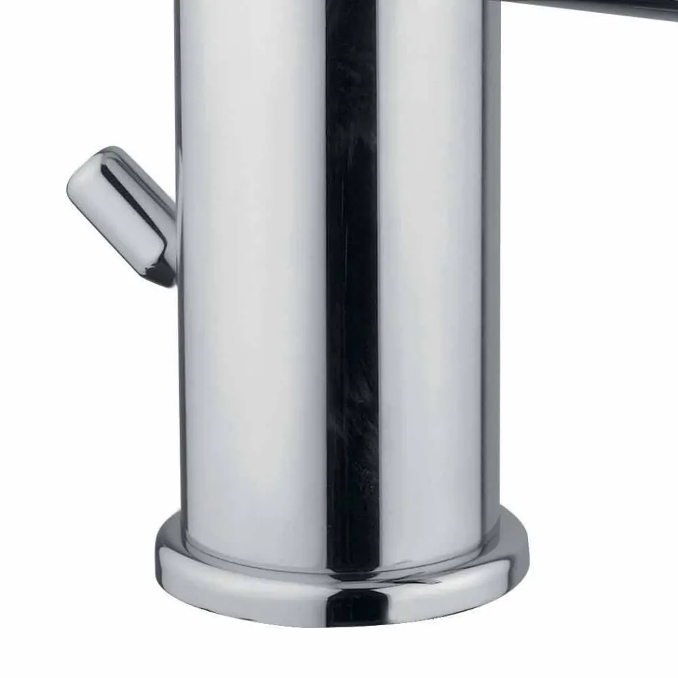 Mezclador de lavabo de baño moderno de latón cromado Made in Italy - Ermia viadurini