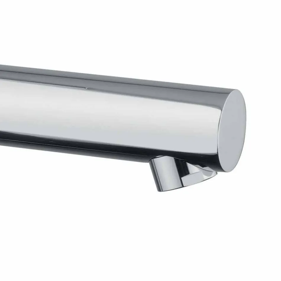 Mezclador de lavabo de baño moderno de latón cromado Made in Italy - Ermia viadurini