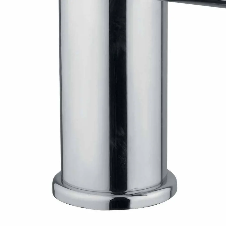 Mezclador de lavabo de baño moderno de latón cromado Made in Italy - Ermia viadurini