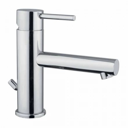 Mezclador de lavabo de baño moderno de latón cromado Made in Italy - Ermia viadurini
