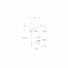 Mezclador de lavabo de baño moderno de latón Made in Italy - Besugo viadurini