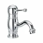 Mezclador de lavabo en latón cromado de 150 mm de alto Made in Italy - Binsu viadurini