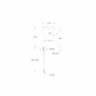 Mezclador de lavabo de latón cromado de diseño Made in Italy - Bonina viadurini