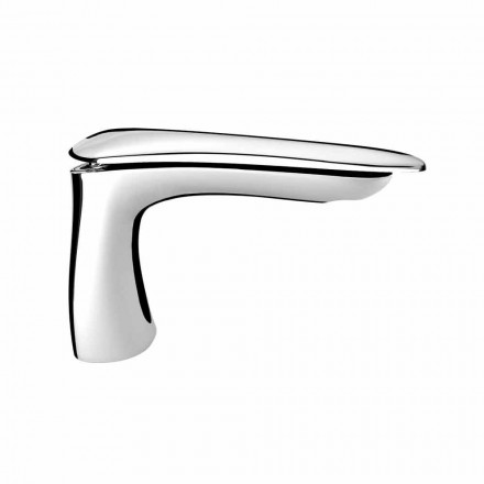 Mezclador de lavabo de latón de diseño moderno Made in Italy - Miriade viadurini