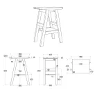 Mueble de Baño Acabado Madera y Sobre Semicurvo Gris - Raomi viadurini