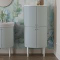 Mueble de baño con cuatro puertas que cierran 3 estantes Made in Italy - Candy