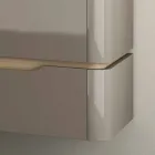 baño móvil con madera integrada disipador de diseño Arya, fabricado en Italia viadurini