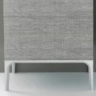 Mueble de baño con lavabo integrado en Ambra ecolegno, made in Italy viadurini