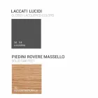 baño moderno móvil con fregadero integrado ámbar, resina y laca viadurini
