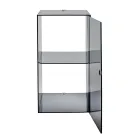 Armario de baño mural de plexiglás en 4 colores, fabricado en Italia - Ligea viadurini