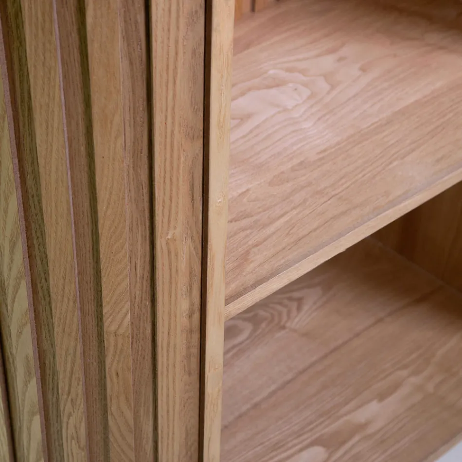 Mueble librería de madera de diferentes tamaños - Octopus viadurini