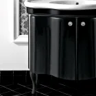 Mueble Moderno con Dos Puertas Lacadas Brillo Made in Italy - Candy viadurini