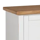 Mueble TV con 2 puertas, 1 cajón y 1 compartimento abierto Made in Italy - Forseti viadurini