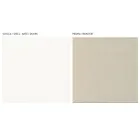 Mueble TV con 2 puertas en Canaletto y acabado blanco Made in Italy - Kari viadurini