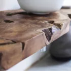 Mueble de baño suspendido en madera maciza de teca - Bosque viadurini