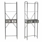 Mueble de baño de hierro industrial de diseño moderno - Pome viadurini