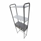 Mueble de baño de hierro industrial de diseño moderno - Pome viadurini