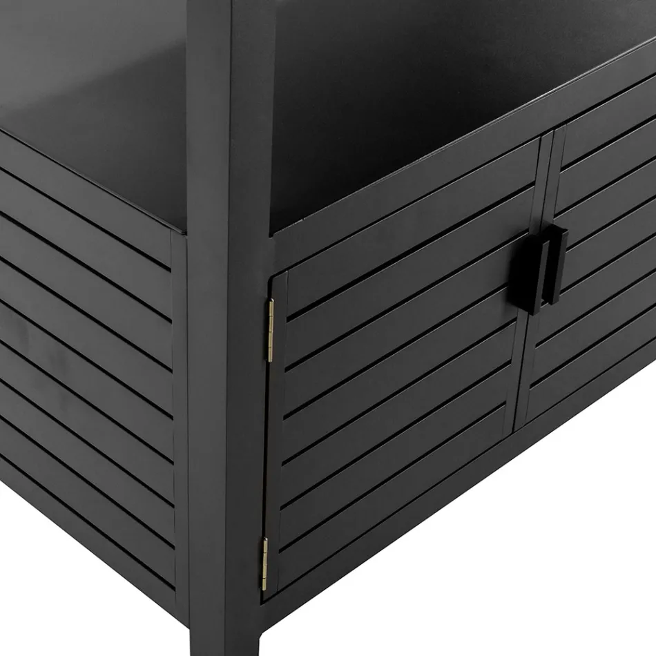 Armario de Exterior en Aluminio con 2 Puertas - Cámara viadurini