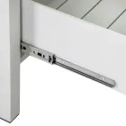 Armario de Exterior en Aluminio con 2 Cajones en Diferentes Acabados - Hotel viadurini