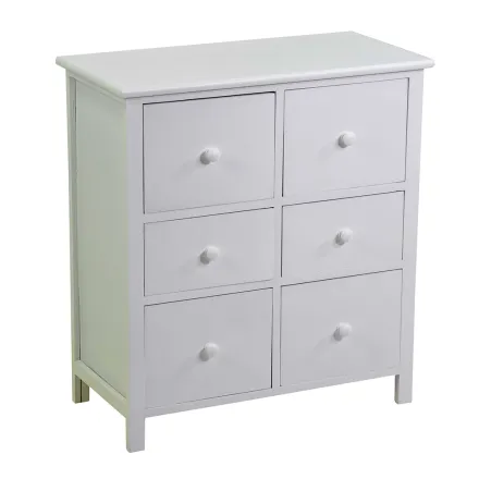 Armario de interior de madera con 6 cajones - Medusa viadurini