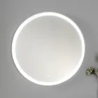 Mueble de baño en madera blanca y nogal y cerámica 156 cm Made in Italy - Renga viadurini