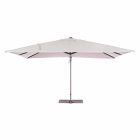 Paraguas de exterior 3x4 con poliéster color arena - Tela Flamingo viadurini
